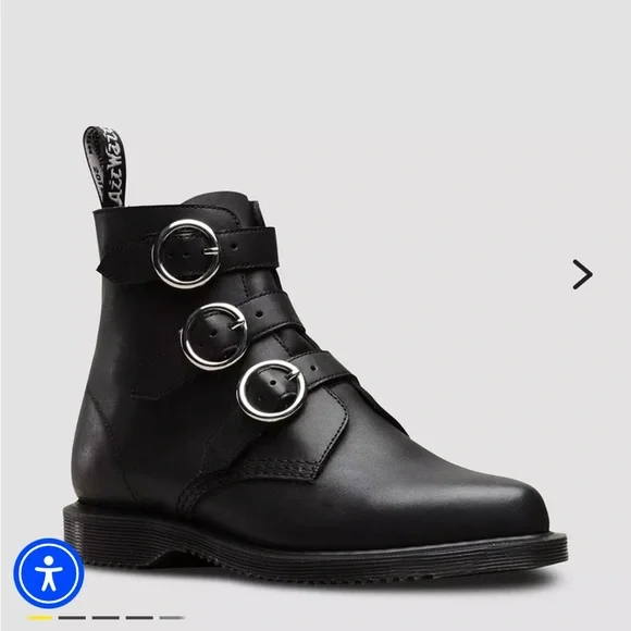 Dr. Martens Maudie black leather - Picture 1 of 4